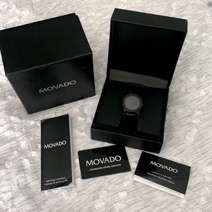 Ladies Movado Bold Black Watch